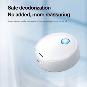 Dispositivo Eliminador de Olores para Mascotas, Ambientador Automático para Arenero de Gatos con Sensor Inteligente y Luz - Product Image 4