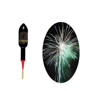 도시의 불꽃 놀이가 눈부신 유성우로 하늘을 칠하는 것처럼 원터치로 별들이 지구로 계단식으로 쏟아집니다. - Product Image 3