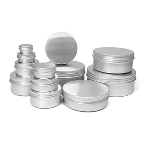 Fabricante de Envases Metálicos, Latas Redondas de Aluminio de 10g, 15g, 20g, 25g, 30g, 50g, 60g, 80g, 100g para Almacenamiento de Cosméticos - Product Image 1