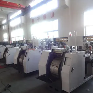 High capacity paper carry bag making machine, paper bag making machine