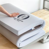 Elastische Gel-Memory-Foam-Matratzenauflage mit Abnehmbarem Bezug zum Schutz beim Spielen, Weich und Komfortabel