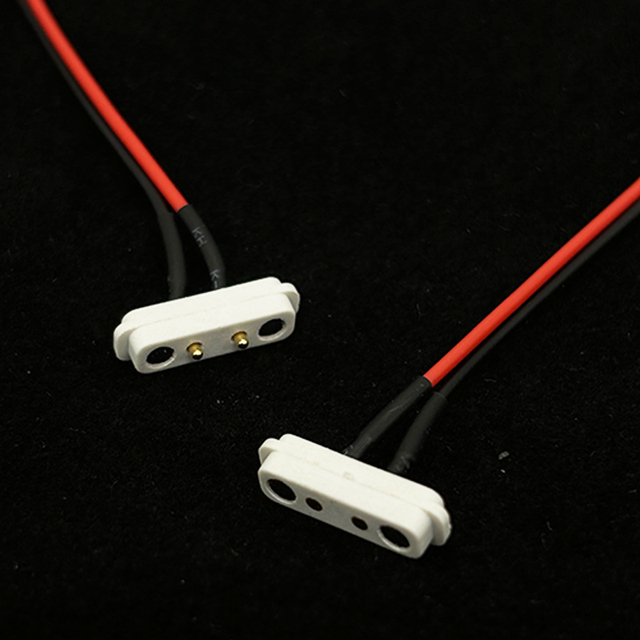 CZX 2 Pin Charger Magnetic Pogo Pin Connector Cable 2 Pin