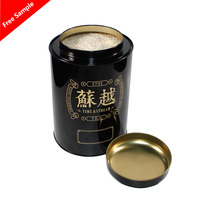 Boîte de conserve en métal personnalisée pour le thé, la sécurité alimentaire, le stockage des grains de café, conteneur en fer blanc, grande capacité, boîte d'emballage en fer blanc pour tisane en vrac
