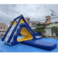 Jouets d'eau gonflable pour adultes et enfants, tour d'eau de lac, escalade