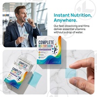 Film oral à dissolution rapide multivitaminé de qualité supérieure OEM/ODM pour le soutien nutritionnel, vitamine C et minéraux pour le soutien immunitaire et cérébral