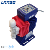 Pompe doseuse chimique à diaphragme électromagnétique manuelle LANGO EP-C20FR avec affichage de la fréquence de fonctionnement LED, basse pression, débit de 7,8 L/h