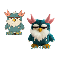 Peluches personnalisées en gros, jouets en peluche mignons et doux, doudous en coton biologique avec rembourrage en coton PP, faible MOQ, créez votre propre design