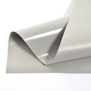 18OZ PVC tráng Bạt vải PVC dệt polyethylene bạt túi màu xanh bạt cho Camper cửa sổ mái hiên ngoài trời tán - Product Image 5