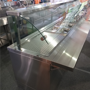<span class=keywords><strong>Scaldavivande</strong></span> <span class=keywords><strong>Elettrico</strong></span> in Acciaio Inox da 220V con Coperchio in Vetro per Esposizione Buffet Ristorante - Product Image 5