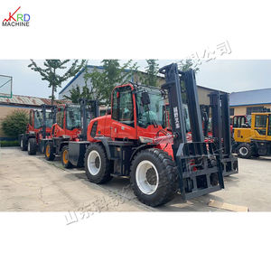 Tout terrain accidenté 4x4 Direction Télescopique Chariot Élévateur Télescopique 3 Tonnes Petit Chariot Élévateur Hors Route Chariot Élévateur Avec Prix Bon Marché - Product Image 3