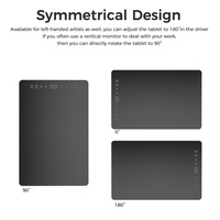 Tablette graphique de dessin avec écran de 10 pouces, tableaux de dessin professionnels disponibles pour les signatures commerciales