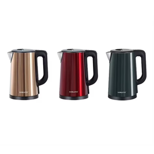 Bouilloire électrique sans fil en acier inoxydable double paroi, 2200V, >2,0L, 1500W, pour usage extérieur, avec contrôle de la température, design coloré - Product Image 6