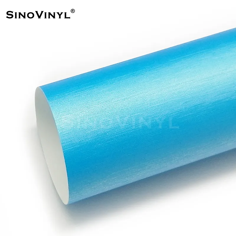 Sinovinyl สติกเกอร์ไวนิลติดรถ, ปืนความร้อนสีสันสดใสสีเงินและสีขาว