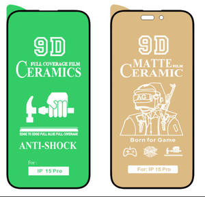 Protector de Pantalla de Cerámica 9D para iPhone, Película de Vidrio Templado con Pegamento Completo, Protector de Pantalla de Cerámica para Tecno - Product Image 6