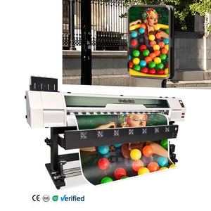 1.8m Plotter <b>Printer</b> Vinyl Digital Flex Banner Printing Machine Single Head Price Large Format Xp600 XC90 Eco Solvent <b>Printer</b> - Product Image 2