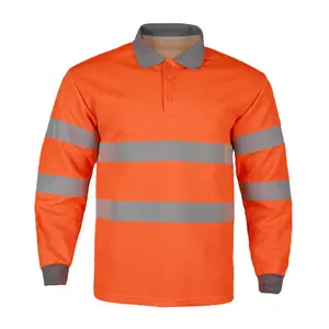 Hot Sale Custom protection clothing High Visibility Safety Workeaar Flame Resistant Shirt for Worker