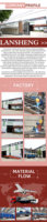 Plateforme élévatrice mobile de type split pour entrepôt, rampe de conteneur pliable à trois niveaux, rampe pour chariot élévateur