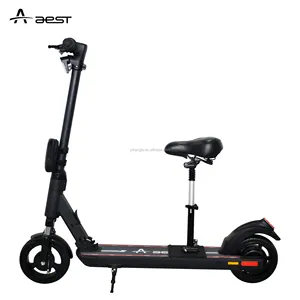 AEST Patinete Electrico 450w Electric Scooters with BikeSeat Foldable