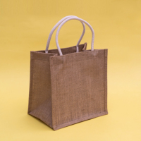 Sacs fourre-tout en lin jute écologiques de luxe personnalisés avec logo Sacs à provisions tissés recyclables Sac en toile de jute de vente chaude