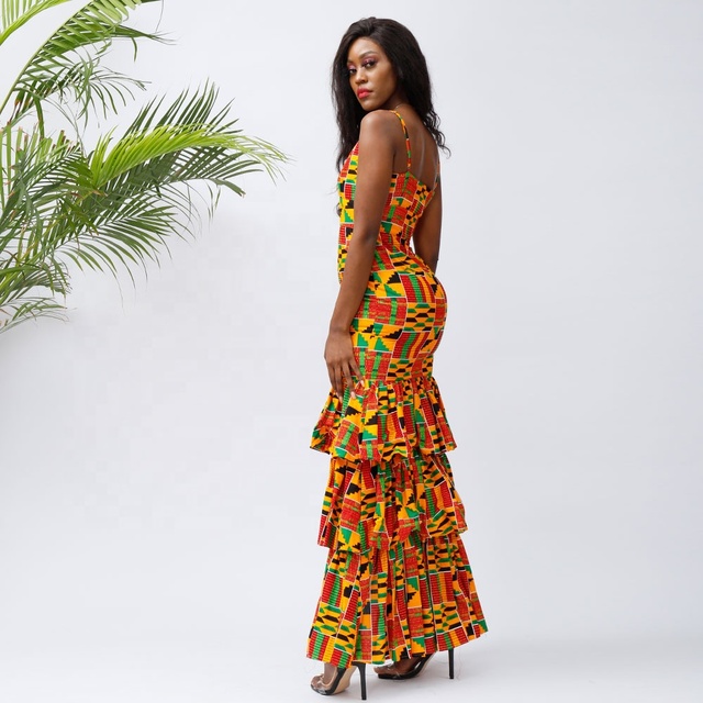 kente formal dress Kente African Clothing for Women. African Mermaid Gown. Prom Gown. Dashiki. Ankara. 20