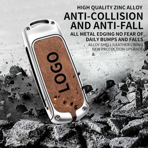 Livraison rapide, étui pour <span class=keywords><strong>clé</strong></span> de voiture en alliage de zinc pour Mazda 3 CX-4 CX-5 CX-8 CX-30 CX-9, étui pour <span class=keywords><strong>clé</strong></span> de voiture, housse de protection, <span class=keywords><strong>logo</strong></span> personnalisé - Product Image 3