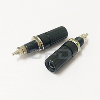 Bloc de bornes long noir M3*45mm, connecteur de prise jack banane, bloc de bornes pour instruments, noir, rouge, jaune, vert, bleu