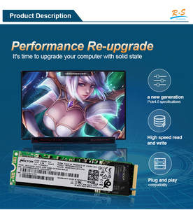 2200 MTFDHBA256TCK Extrem Schnelle Lesen Schreiben Festplatte Interne Solid State Disk Drive 1TB M.2 SSD Für Laptop - Product Image 4