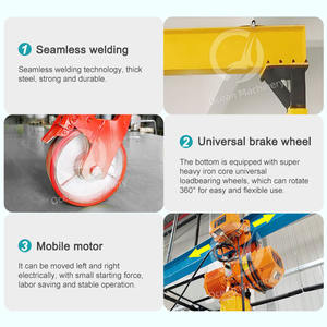 Grue à portique à pneus en caoutchouc OCEAN 5 tonnes 15 tonnes 25 tonnes Grue à portique <span class=keywords><strong>télescopique</strong></span> pour blocs de marbre et de granit Prix - Product Image 4