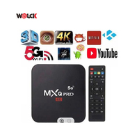 Décodeur TV numérique arabe en streaming PRO 4G 32 Go 5G 128 Go Android 11 4K Smart TV Box