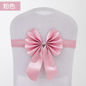 Elastik toptan ucuz kraliyet mavi düğün sandalyesi <span class=keywords><strong>Sashes</strong></span> - Product Image 2