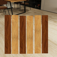 Plancher PVC Effet Parquet Bois de Luxe ÉCO OEM ODM à Coller, Dalles en Vinyle pour Maison
