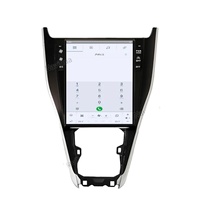 Autoradio Android à écran vertical de 12,1 pouces pour Toyota Harrier 2013-2019, unité principale multimédia, moniteur