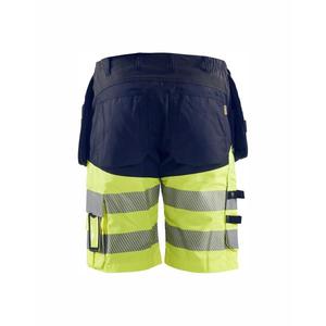 BLAKLADER - 159618118933C52 <b>Hi</b>-<b>Vis</b> <b>shorts</b> with stretch Navy blue/Yellow - EAN 7330509787137 <b>HI</b>-<b>VIS</b> WORKWEAR - Product Image 2