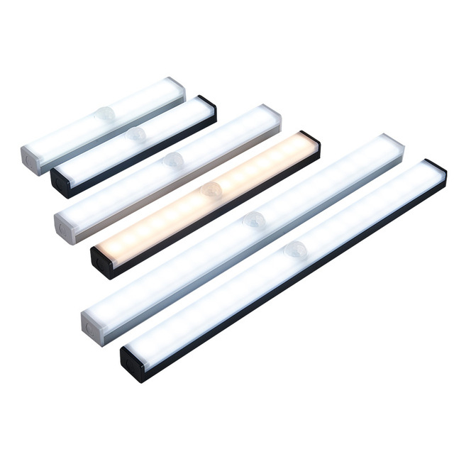 Wireless USB Rechargeable LED  Kitchen Night Lights Motion Sensor  Under Cabinet Closet  Light