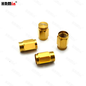 Suministro DE FÁBRICA DE China, tapas de vástago de válvula de neumático de bicicleta de Color dorado, <span class=keywords><strong>cubiertas</strong></span> de válvula de neumático de titanio Gr.5 para coche y motocicleta - Product Image 3