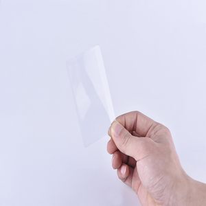 Juego <span class=keywords><strong>de</strong></span> 4 lupas Fresnel delgadas tipo tarjeta, lupa <span class=keywords><strong>de</strong></span> bolsillo 3X delgada como una tarjeta <span class=keywords><strong>de</strong></span> crédito para regalo, suministros <span class=keywords><strong>de</strong></span> supervivencia al aire libre - Product Image 4