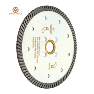 Поставщик, оптовая продажа, 4 в 105, 230 мм, тонкая турбо-Алмазная резка, дисковая пила для фарфоровой плитки, мраморный камень