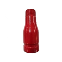 RAL3000 Raccord de mamelon à extrémité rainurée de couleur rouge Raccords de tuyauterie de protection incendie en acier au carbone forgé à basse pression