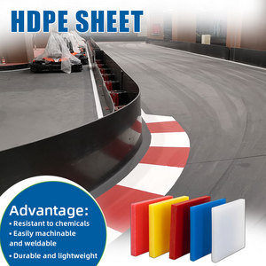 แผ่นพลาสติก HDPE มีความหนา2ถึง25มม. ความเหนียวสูงดูดซับน้ำต่ำฉนวนไฟฟ้าดีเยี่ยม - Product Image 1