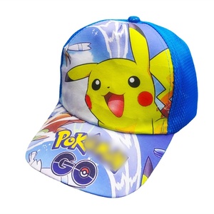 <span class=keywords><strong>Casquette</strong></span> de baseball pour enfants, motif dessin animé mignon Pokémon <span class=keywords><strong>Pikachu</strong></span>, protection solaire, voyage, mode créative, vente en gros - Product Image 5