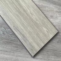 Assurance qualité verrouillage SPC 20mil 6.5mm résistant à l'usure en bois vinyle planche de sol étanche pour supermarché bureau salle de sport