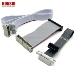Kabel Pita Datar IDC Kustom (6-40Pin) Pitch 1.27 mm Pitch 0.635mm Rakitan Kabel Pita Konektor IDC - Product Image 5
