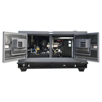 Compresseur diesel industriel stationnaire DS220S8I composant de moteur de noyau d'air de vis de refroidissement par eau de moteur diesel de 6.21m3 220CFM 8bar