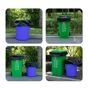 PE Plastic Bag Customized Durable Heavy Duty Garbage Bin Bag Smell Proof Trash Bag