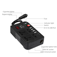 Convertisseur de puissance populaire 300W 150W, onduleur DC12 vers AC 220V, chargeur de voiture, onduleur de puissance