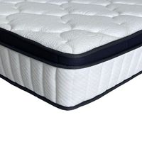Matelas hybride à ressorts ensachés, écologique, durable, hypoallergénique, respirant, design moderne, épaisseur 28 cm, usage hospitalier et domestique