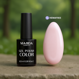 Majida Gel Polish Color 8.5 ml Hema Free <b>Nail</b> Care - Product Image 3