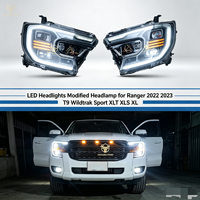 Kit de conversion de camionnette, systèmes d'éclairage, phares LED, phares modifiés pour Ranger 2022 2023 T9 Wildtrak Sport XLT XLS XL