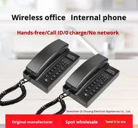 Interphone de bureau sans fil pour téléphone de porte audio, appareil de communication bidirectionnelle avec écran LCD et application Tuya pour salle de jeux d'hôtel