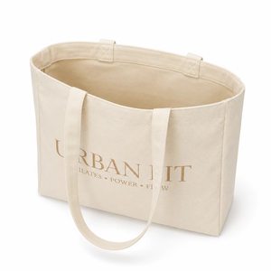 Custom Embroidery <b>Canvas</b> <b>Tote</b> Bag Large Capacity Cotton Shoulder Shopping Bag Reusable Eco Friendly Gym Yoga Travel Beach Bag - Product Image 3